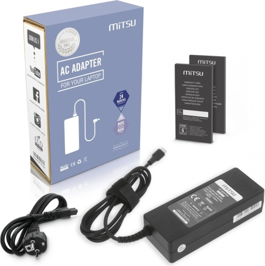 Mitsu USB‑C PD napajanje 100 W za prijenosno računalo
