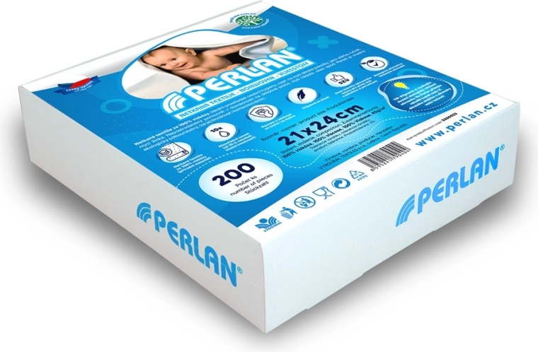 Perlan netkane krpice 21 × 24 cm, 200 kom