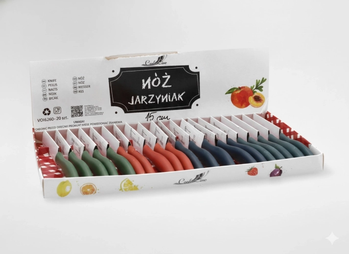 Kuhinjski nož za povrće 15 cm, pakiranje 20 kom
