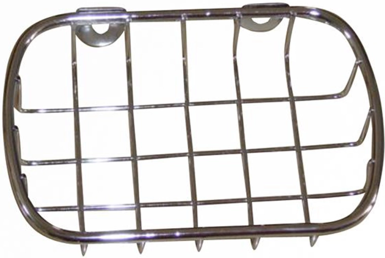Držač za sapun od kromiranog metala 9,2 × 14 × 3 cm