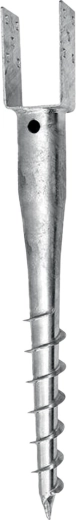 Zemni vijak s U nosačem 700 × 70 × 60 × 100 mm, 4 mm