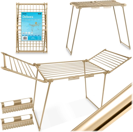 Sklopivi samostojeći sušac za rublje Massido Debora Gold 19 m