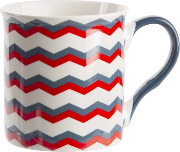 Šalica Easy Morning 250 ml s chevron uzorkom