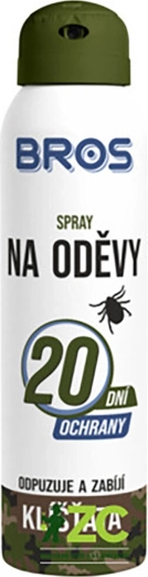 BROS sprej za odjeću protiv krpelja 90 ml