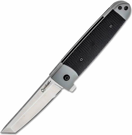 Sklopivi nož Cold Steel Oyabun 9 cm, crni, Griv-Ex i Kray-Ex