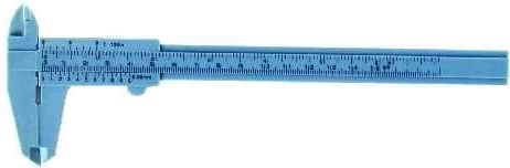 Plastični pomični mjerilo 150 mm HOBBY