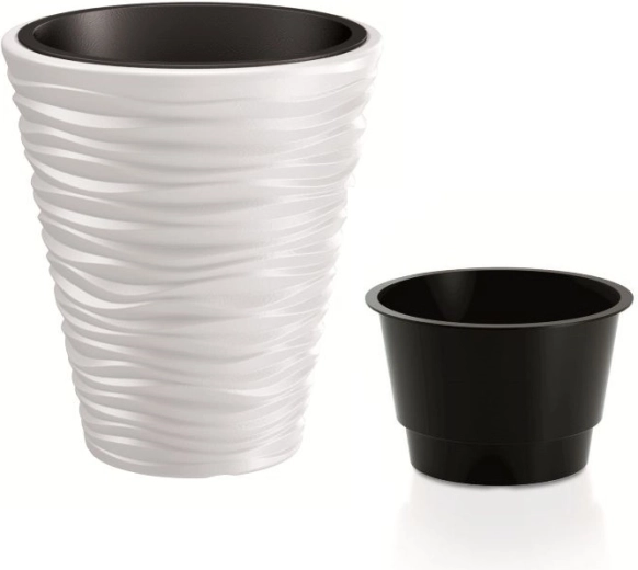 Sadilica Sand s umetkom 34,5 cm bijela