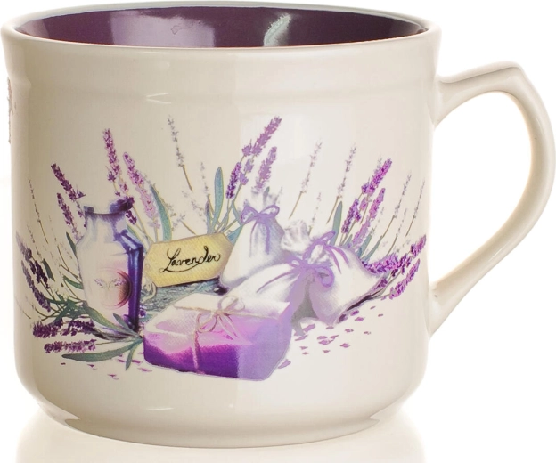 Keramička šalica Big Lavender 630 ml