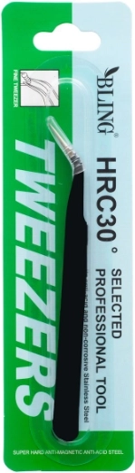 Antimagnetska pinceta za produljivanje i odvajanje trepavica BLING, tip II