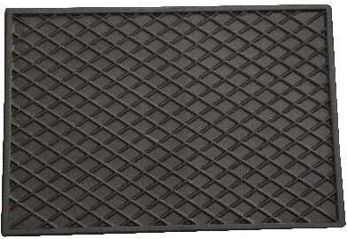 Gumeni otirač 30 × 40 cm, crni