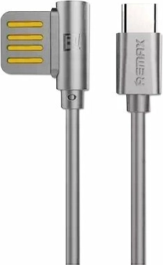 Remax RC-075a podatkovni USB‑C kabel 1 m sivi
