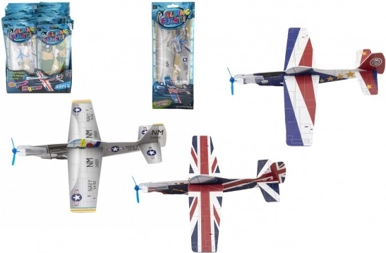 Bacaći pjenasti avion 24 cm – mješavina boja