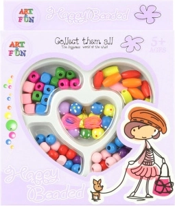 Drvene perlice – set za izradu narukvica