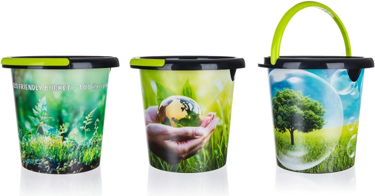 ECO kanta s izljevom 5 l od reciklirane plastike