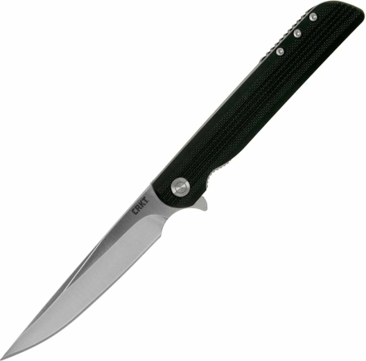 Izbacivač sklopivi nož CRKT LCK+ Large Black 9,2 cm, crni, FRN