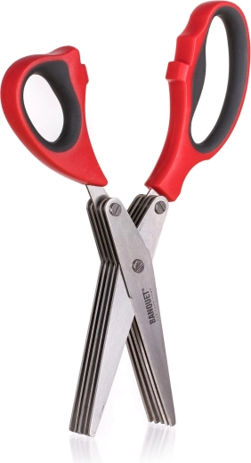 Škare za začinsko bilje 21 cm Culinaria crvene