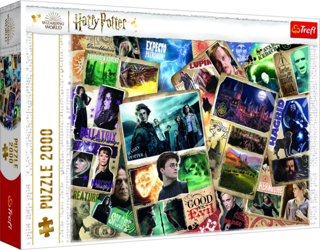 Puzzle 2000 dijelova Harry Potter Junaci