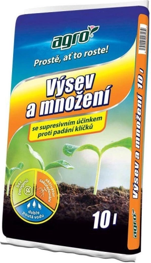 Supstrat za sjetvu i razmnožavanje 10 l AGRO