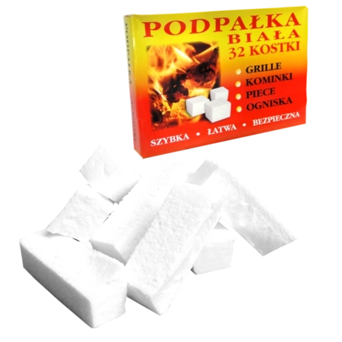 Bijela kocka za potpalu 32 kom