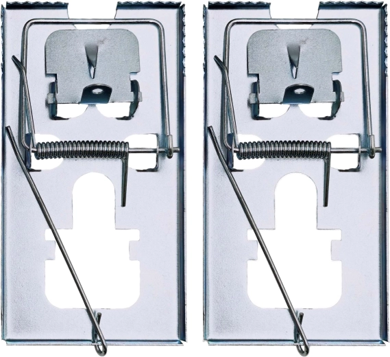 Drvena klopka za miše, set 2 kom