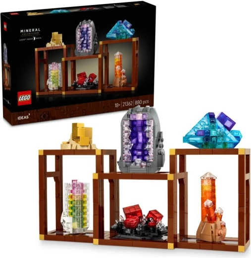 LEGO Ideas – kolekcija minerala