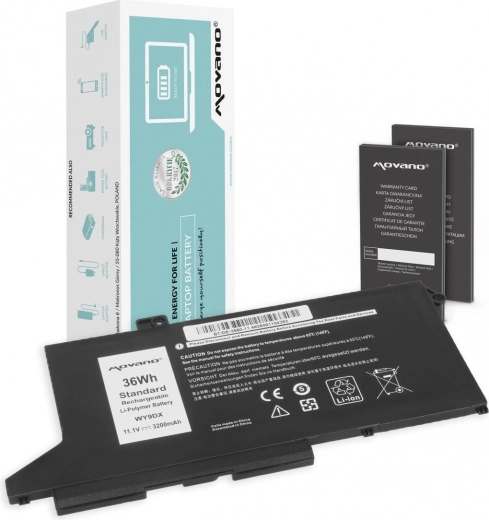 Baterija Movano za Dell Latitude 5520/5420 i Precision 3560, 36 Wh