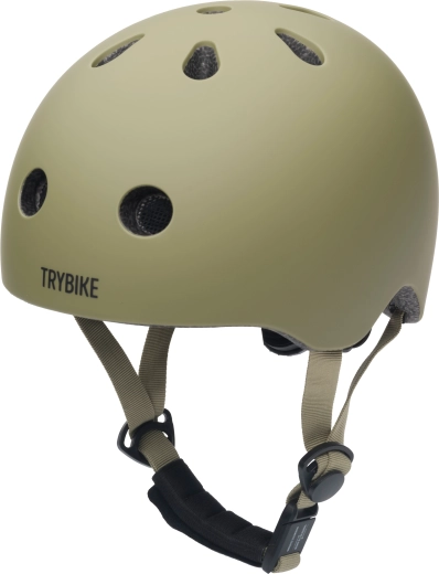 Dječja kaciga za bicikl, romobil, role i skateboard Trybike zelena XS