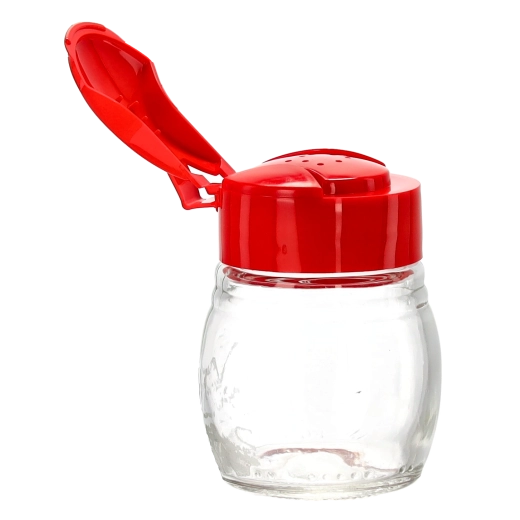 Staklena posudica za začine 80 ml, miks boja