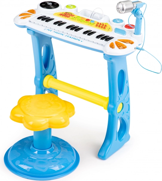 Dječje elektroničko klavir s mikrofonom i MP3 stalkom