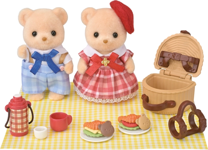 Sylvanian Families braća i sestre medvjedići Keksići na pikniku
