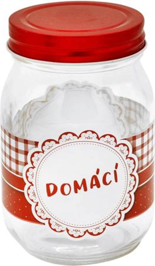 Staklenka za zimnicu s poklopcem 500 ml