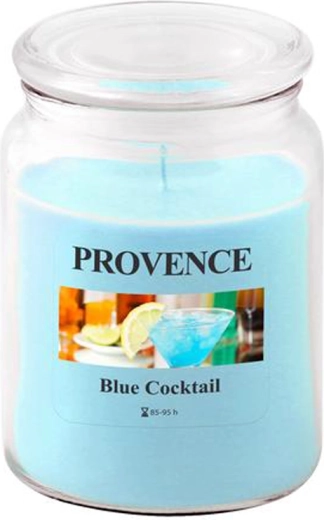 Mirisna svijeća u staklu PROVENCE Blue Cocktail 95 sati