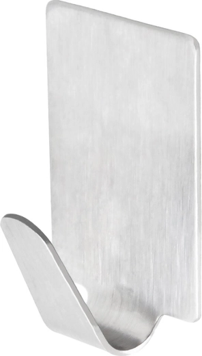 Samoljepljive kvadratne kukice od nehrđajućeg čelika (8 kom)