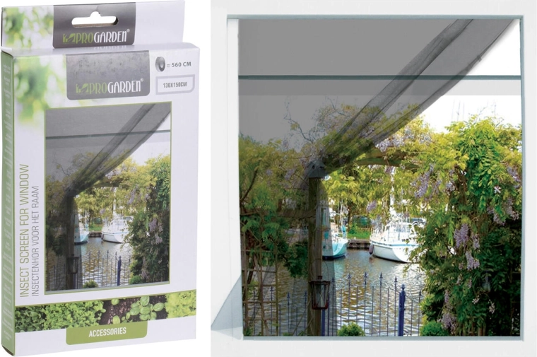 Magnetna prozorska mreža protiv insekata 150 × 130 cm