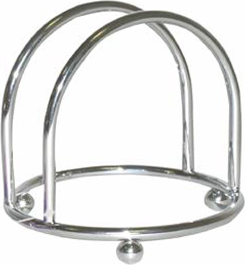Stalak za salvete od kromiranog metala Potkova 10,4 × 12 cm