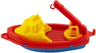 Brod/čamac za vodu, plastika 14x7 cm, 2 boje