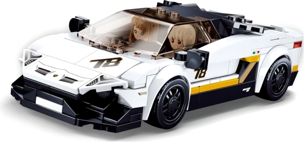 Sluban ModelBricks Bijeli ItalSport