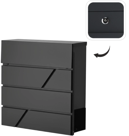 Poštanski sandučić Nova 37 × 37 × 10,5 cm