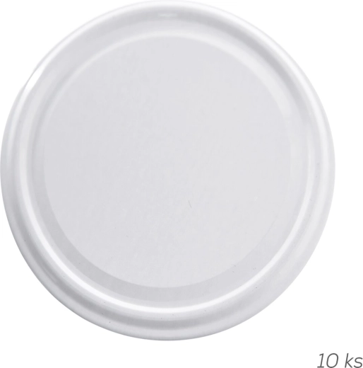 Metalni poklopac 100 mm bijeli (10 kom)