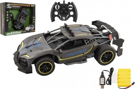 RC sportski automobil s parnim efektom, 2,4 GHz, antracit