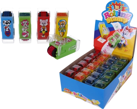 Pečat 2-u-1 za djecu – pečat i roler sa životinjama