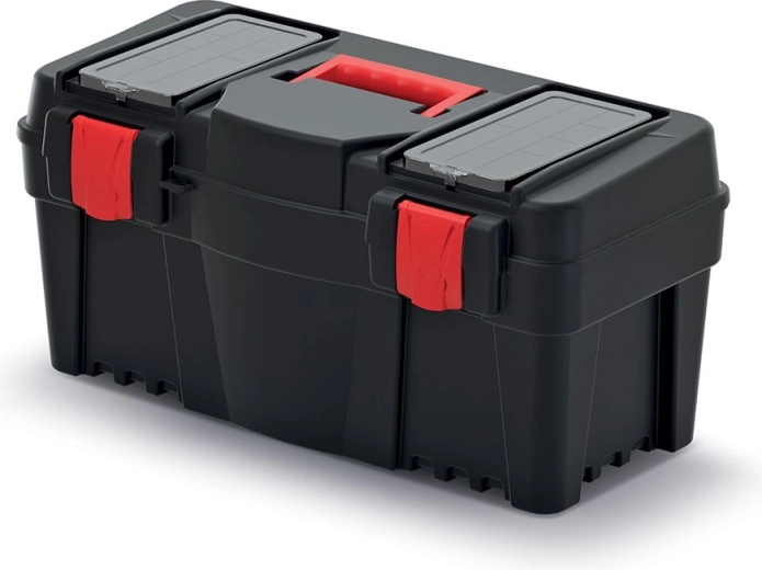Plastični kovčeg za alat CALIBER 55 cm s gornjim organizatorima
