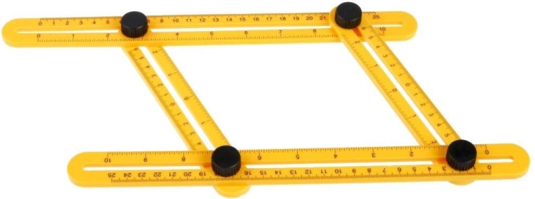 Višenamjensko sklopivo kutno ravnalo 25 cm