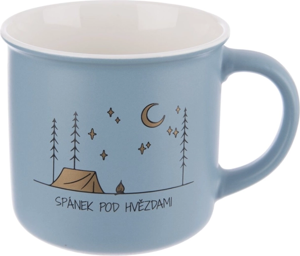 Porculanska šalica Putovanja CZ 0,4 l plava