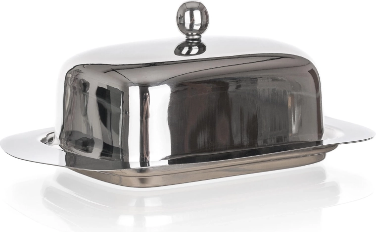 Maslenica od nehrđajućeg čelika AKCENT 18,5 × 12,5 × 8,5 cm