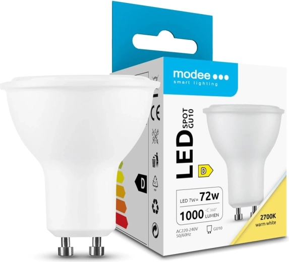 LED reflektorska žarulja 7 W GU10 toplo bijela 1000 lm MODEE