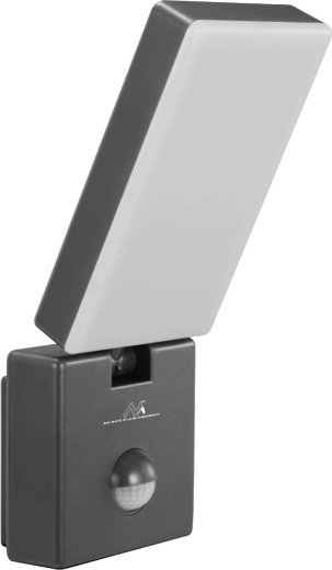 LED zidna svjetiljka s PIR senzorom 10 W, IP65, 4000 K – Maclean