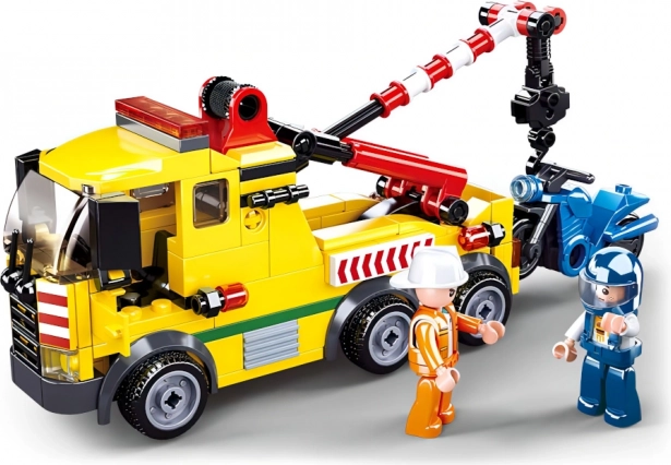 Sluban Town vučno vozilo s motociklom