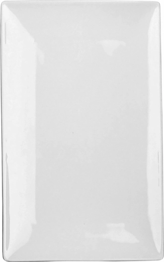 Pravokutni porcelanski pladanj za posluživanje Regular 31 cm, krem
