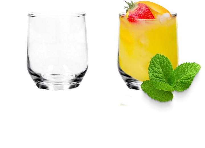 Set čaša 205 ml od prozirnog stakla, 6 kom